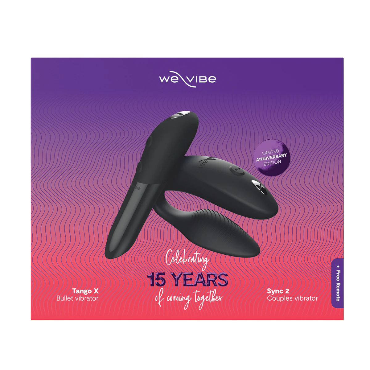 We-Vibe® – Limited Anniversary Edition – 15 Years of Coming Together