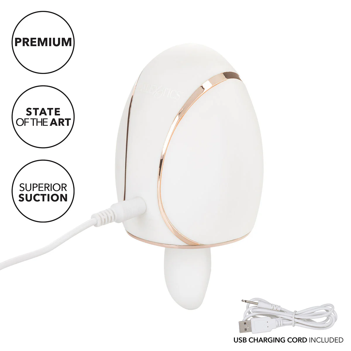 CalExotics Empowered Smart Pleasure Queen - White
