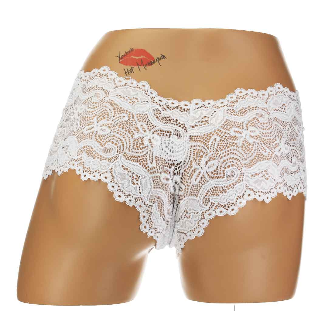 ACI Boyleg Panty - White - Medium