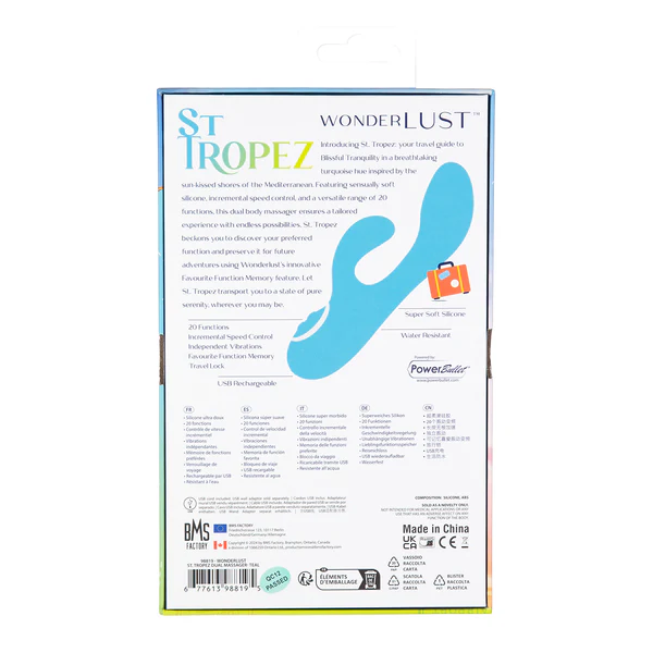 Wonderlust St Tropez - Teal