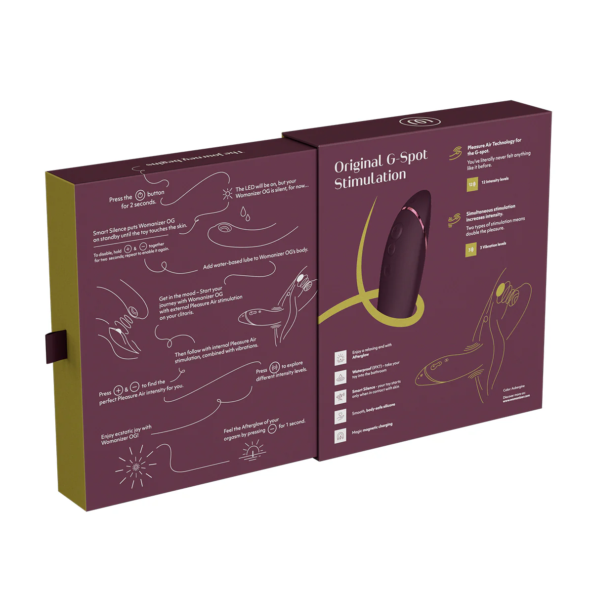 Womanizer – OG - G-Spot Vibrator – Aubergine