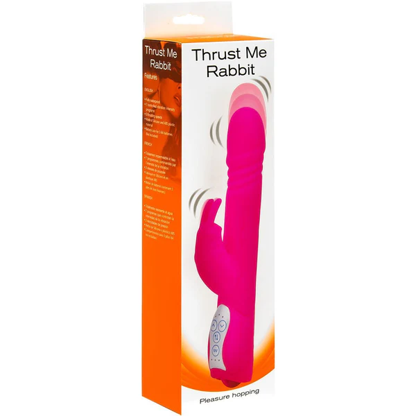 Seven Creations Thrust Me Rabbit Vibrator - Pink