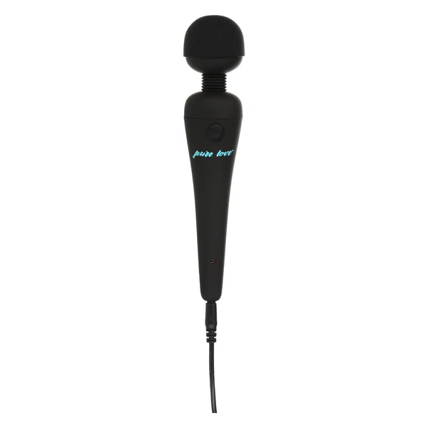 Pure Love® -  Rechargeable Wand Massager - Black