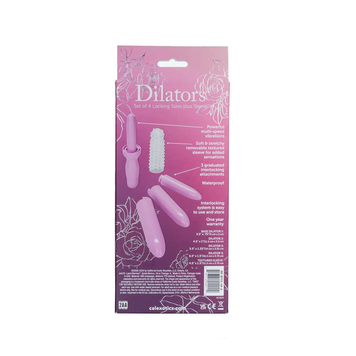 CalExotics Dr.Laura Berman Dilator Set