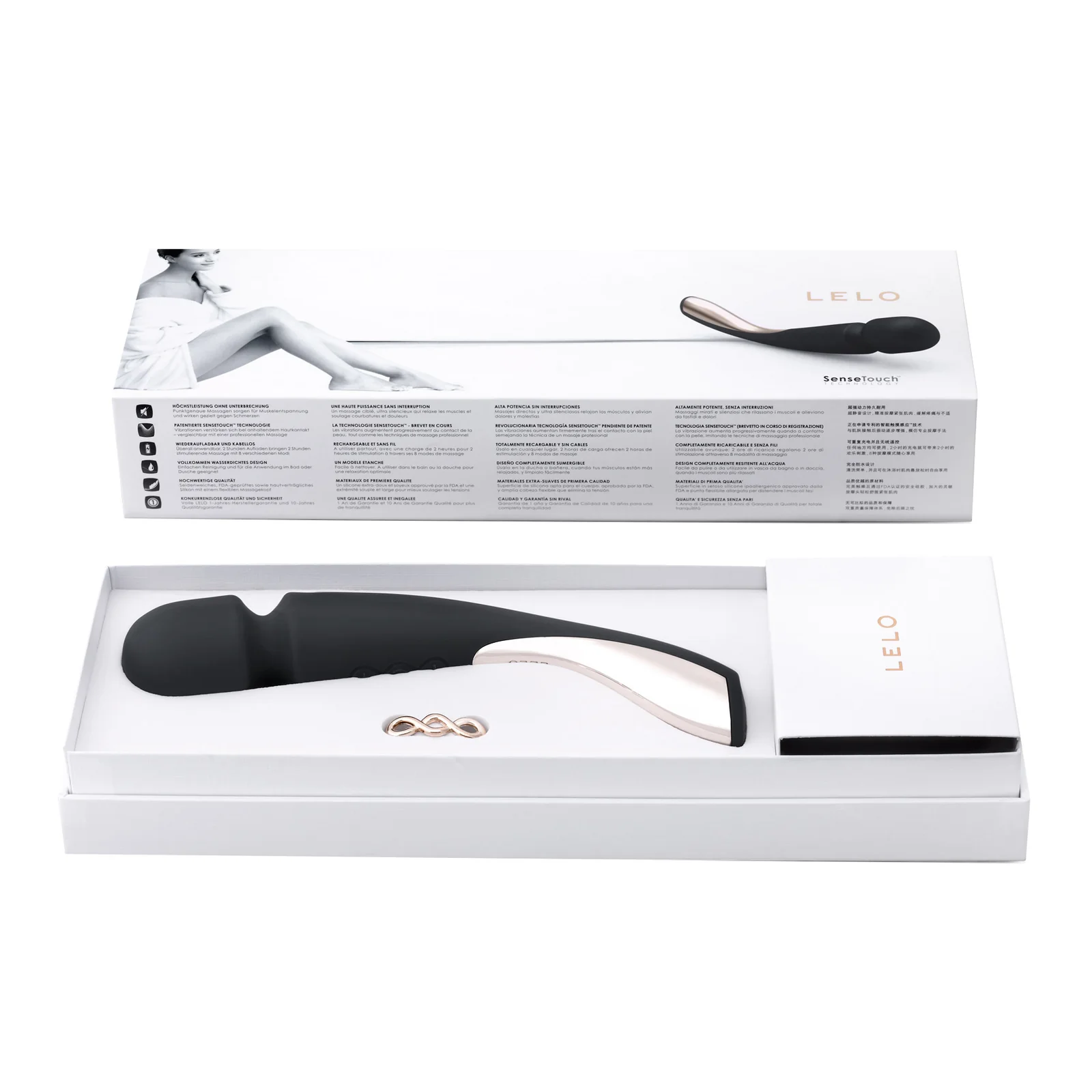 LELO Smart Wand - Medium - Black