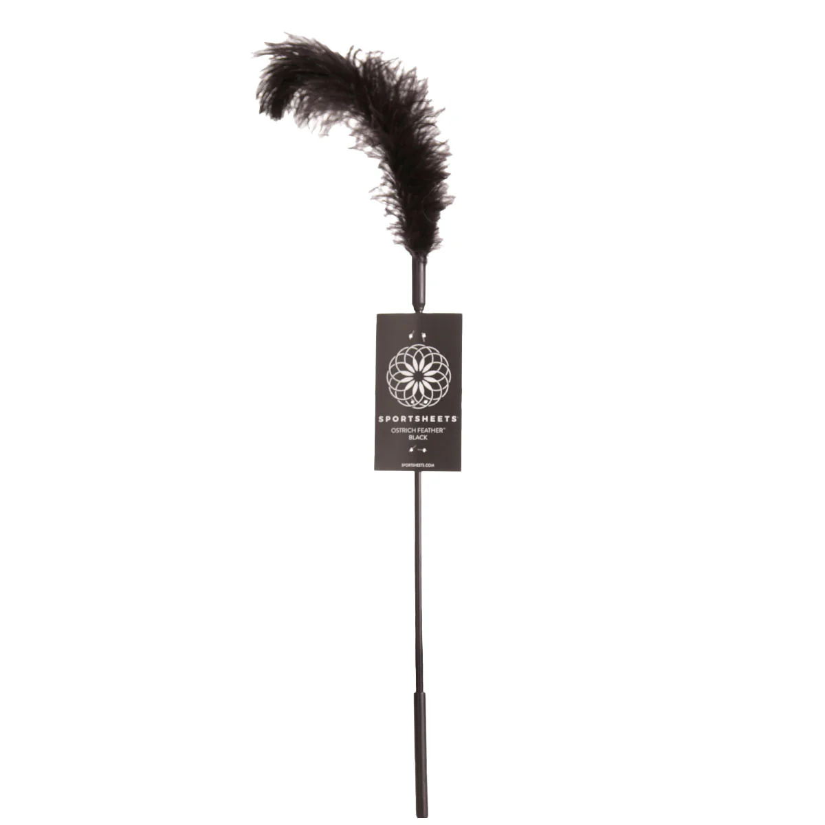 Sportsheets Ostrich Feather Tickler – Black
