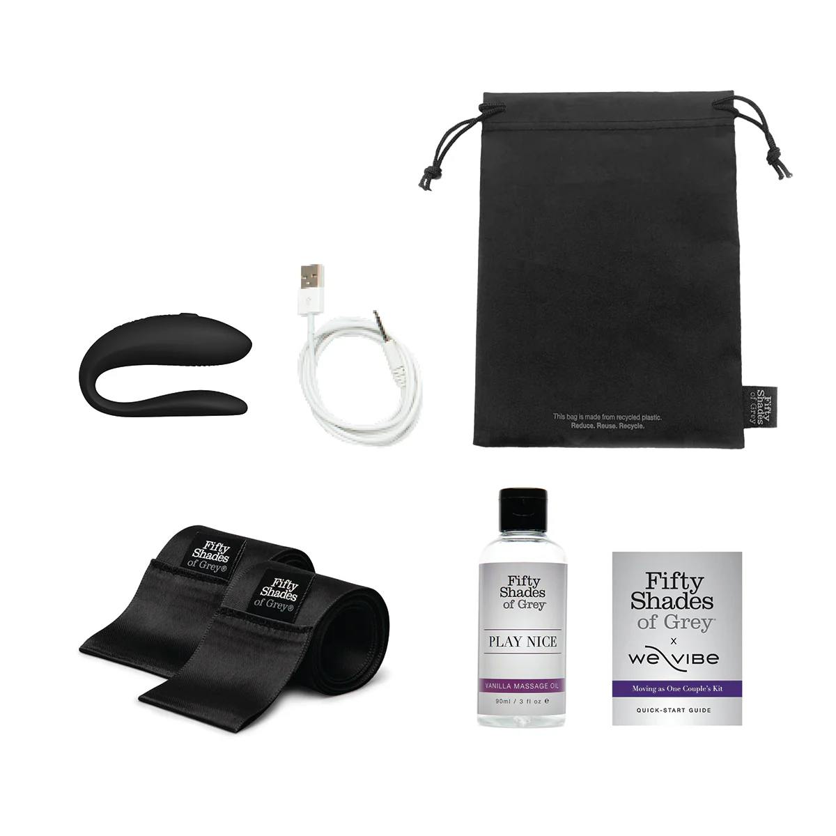 Fifty Shades of Grey® x We-Vibe - Moving As One Couples Kit
