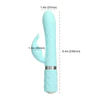 Pillow Talk Lively – Luxurious Dual-Motor Massager – Teal