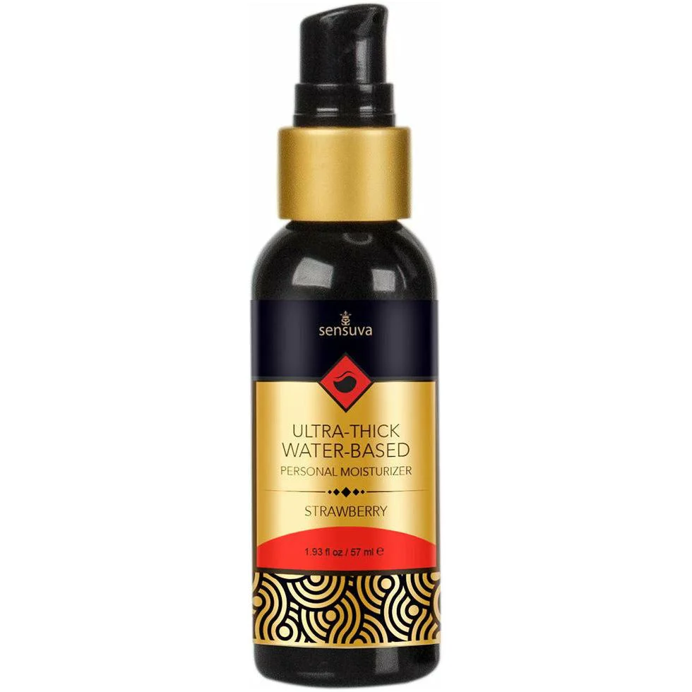 Sensuva Ultra-Thick Water-Based – Personal Moisturizer - Strawberry - 1.9 oz