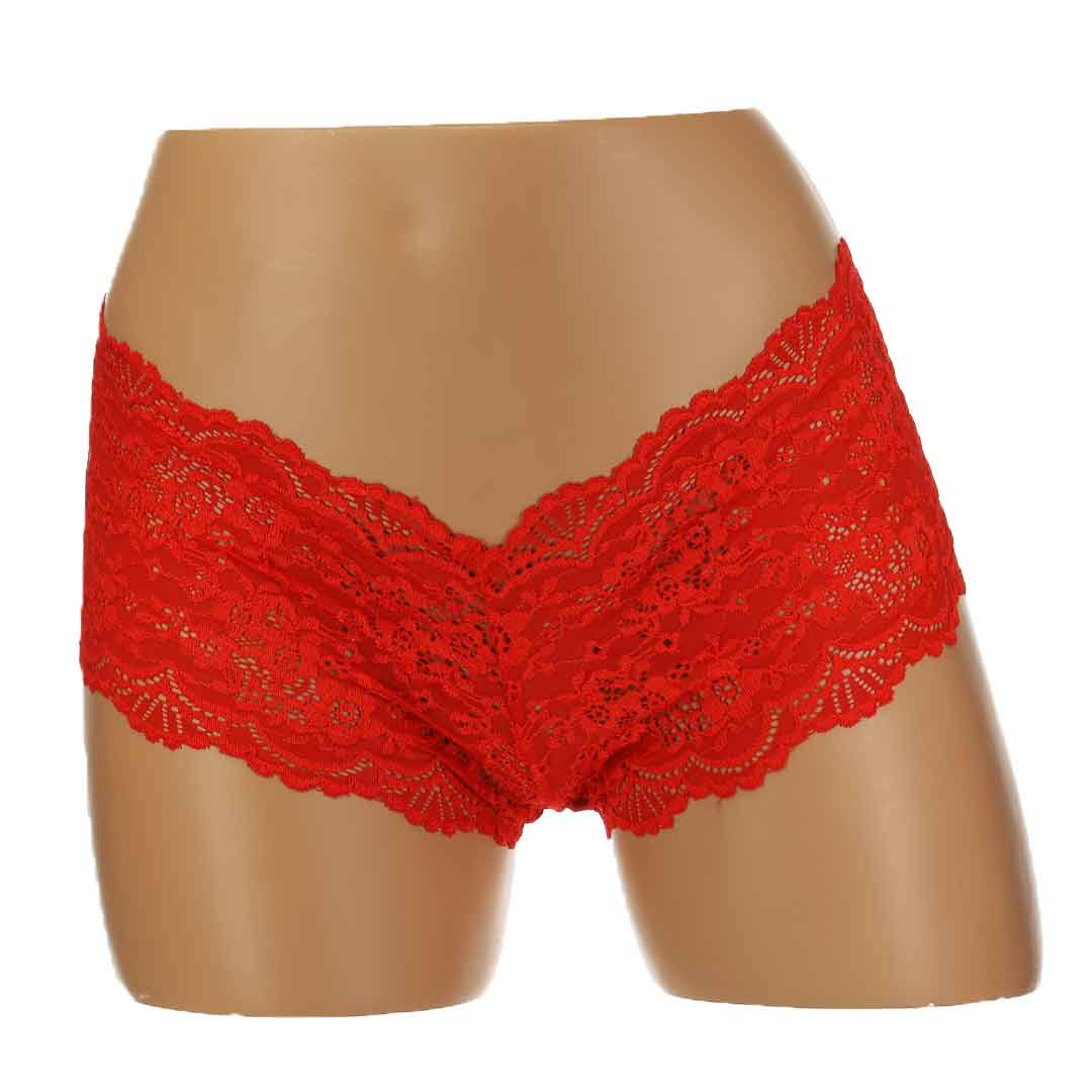 ACI Boyleg Panty - Red - Medium