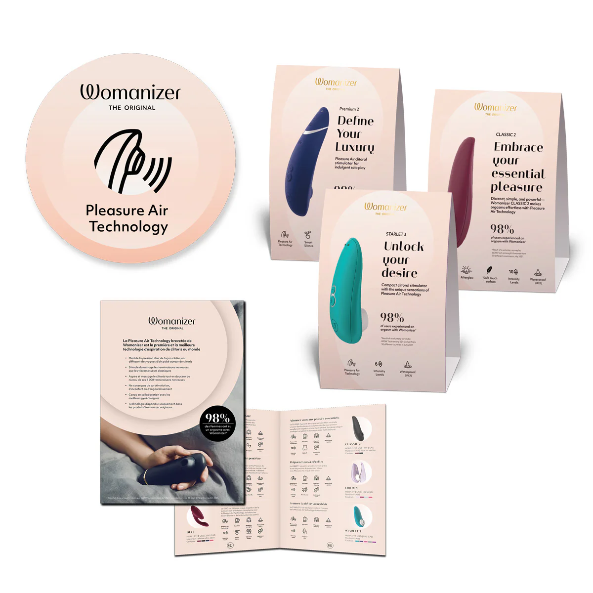 Womanizer- The Original - Relaunch Merch Kit