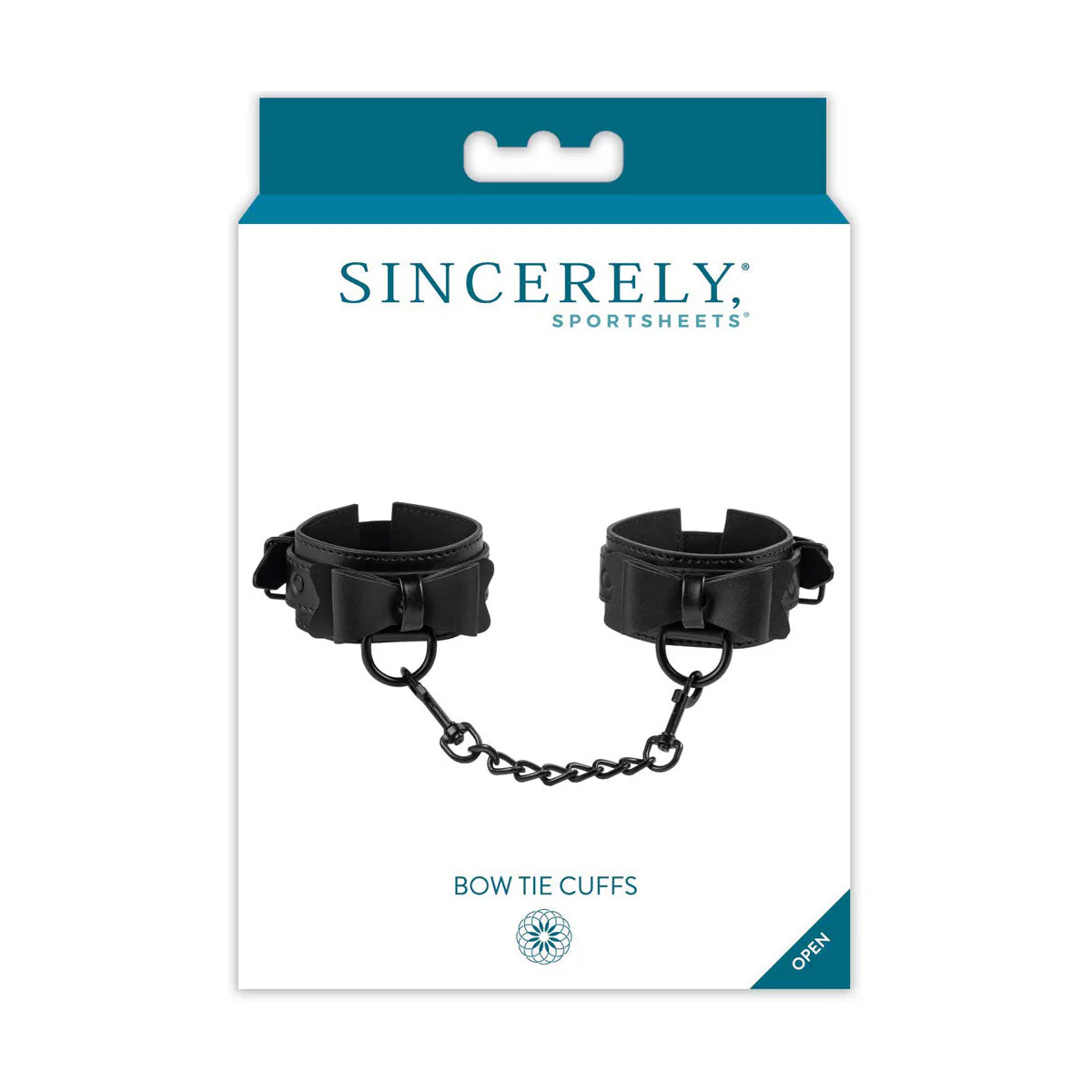 Sportsheets - Sincerely - Bow Tie Cuffs - Black