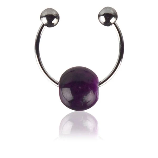 CalExotics Purple Chain Nipple Clamps