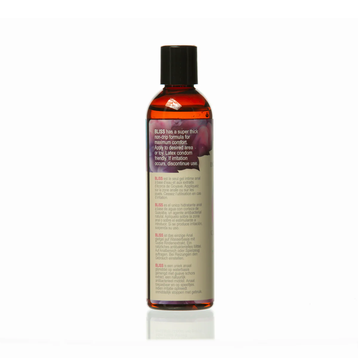 Intimate Earth Bliss Anal Relaxing Water Based Glide – 240ml/8oz