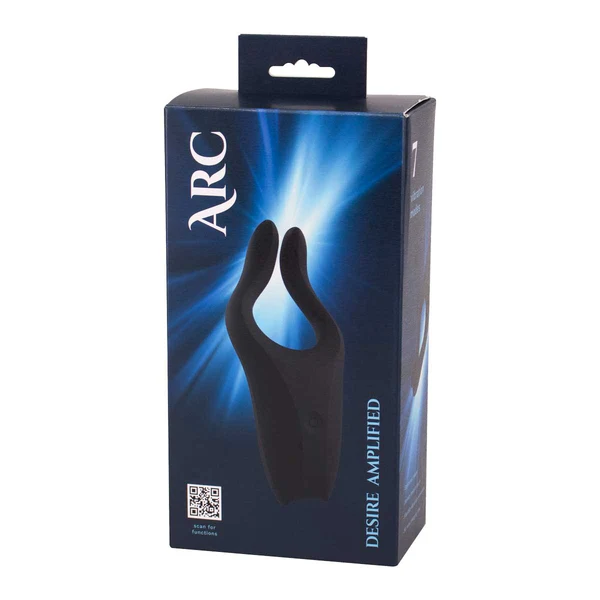 Seven Creations - Arc Desire Amplified Couple Vibrator – Black