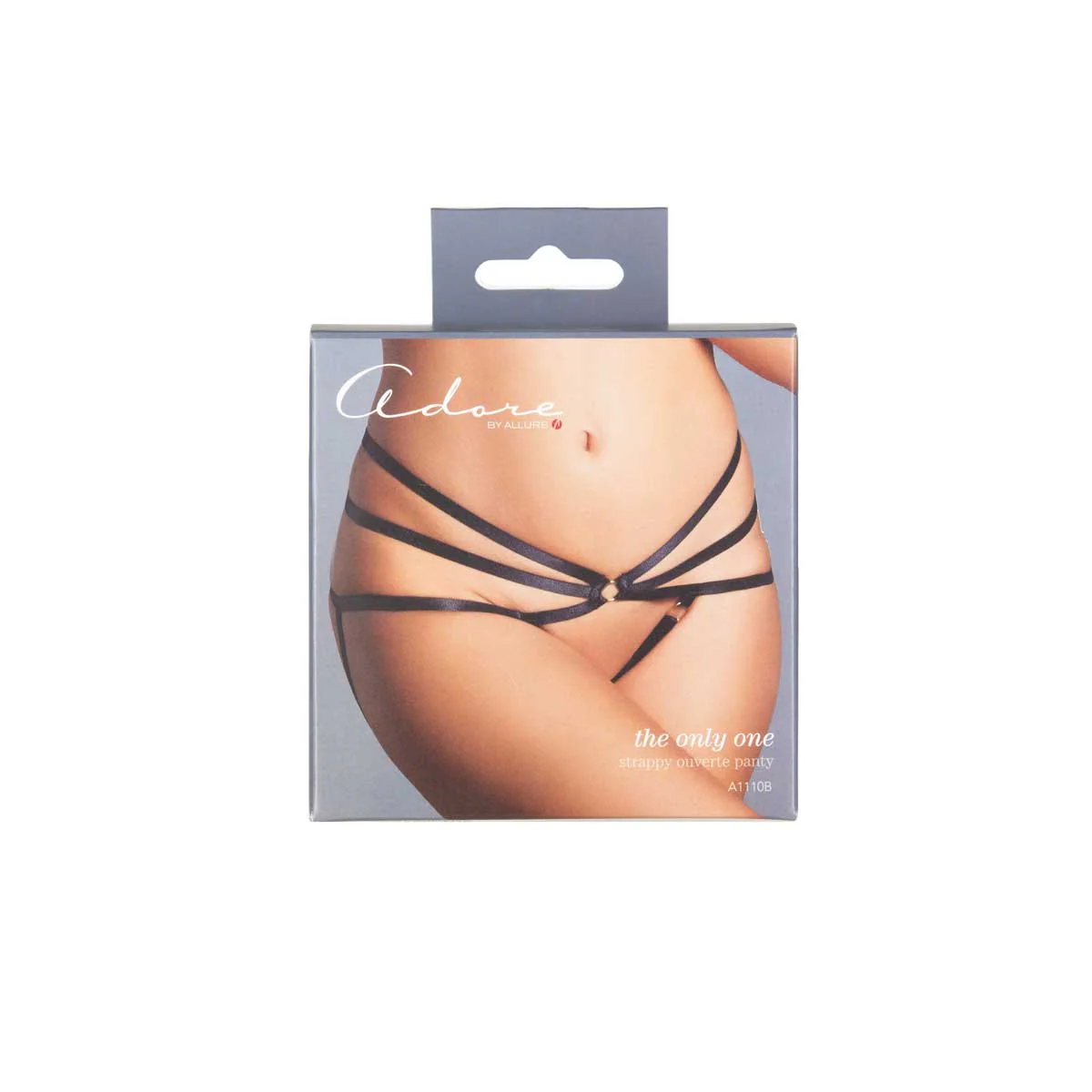 Allure – Adore – The Only One Panty – Black – One Size
