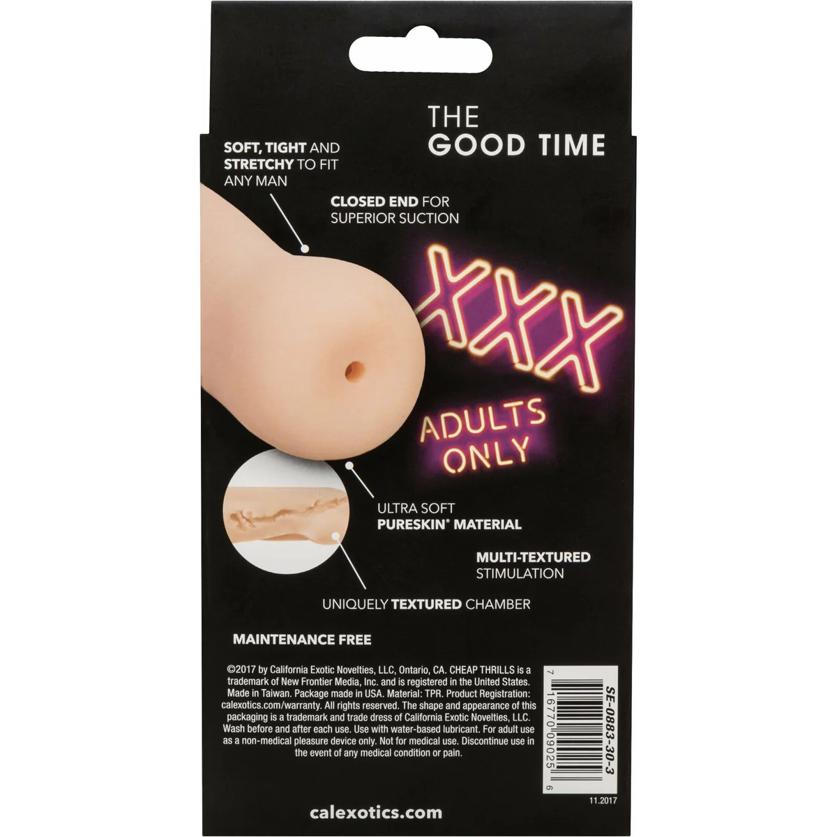 CalExotics Cheap Thrills Pureskin Masturbator - Good Time