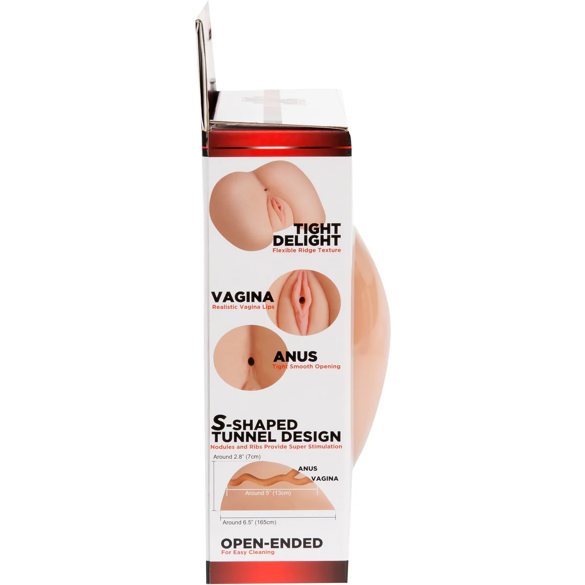 NMC XXX To-Go - It's Two's Company Vagina and Anus Masturbator