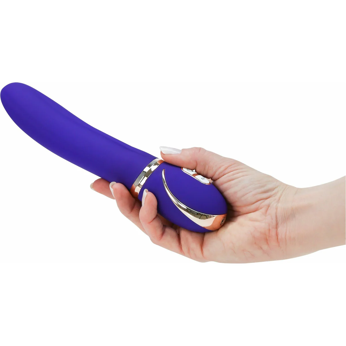 Vibe Couture Glam Up Rechargeable Vibrator - Purple