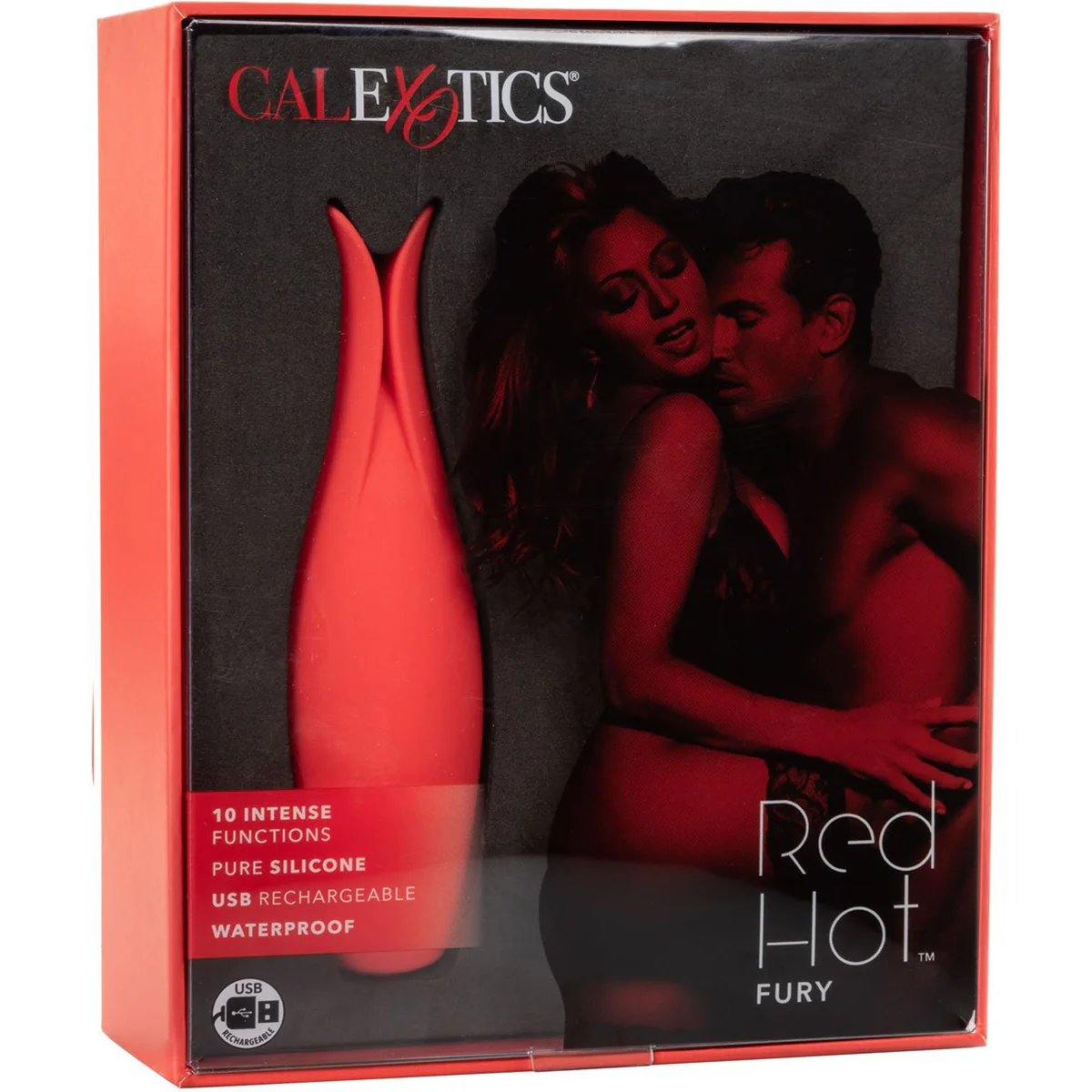 CalExotics Red Hot Fury – Clitoral Vibrator – Red