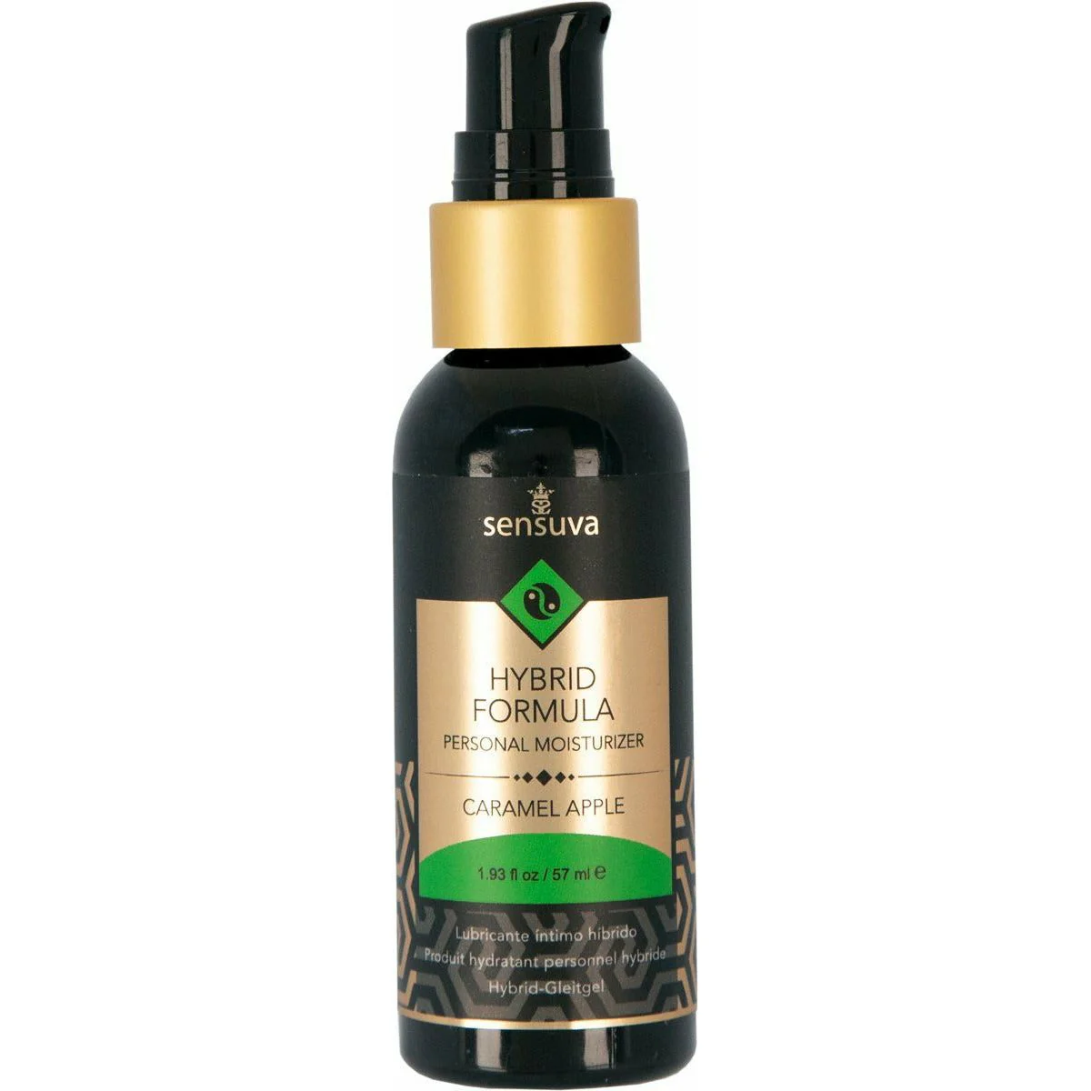Sensuva Hybrid Formula – Personal Moisturizer - Flavoured - 1.9 oz - Caramel Apple