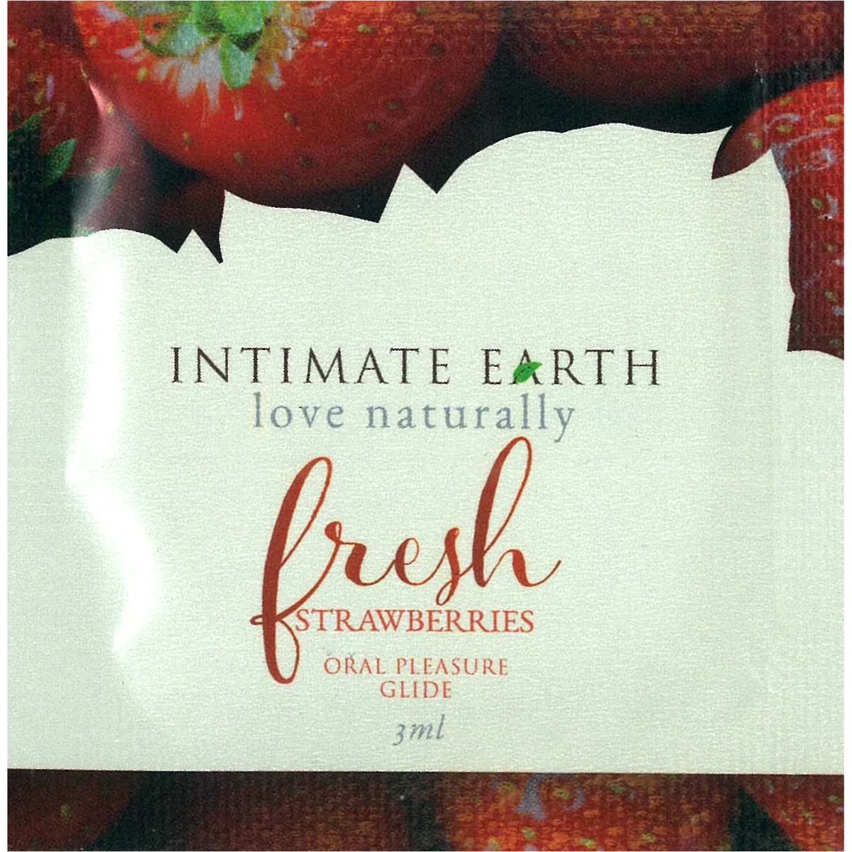 Intimate Earth Oral Pleasure Guide - Strawberry - 3ml/.1oz